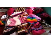 Woolen Hat, Gloves, Socks - Handmade