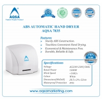 ABS HAND DRYER AQSA - 7835