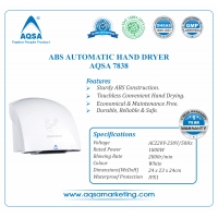 ABS HAND DRYER AQSA-7838