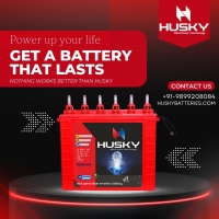 HUSKY TALL TUIBULAR BATTERY