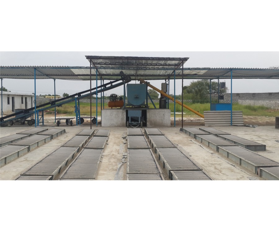 CLC Light Weight Bricks & Blocks Making Plant & Set - Up